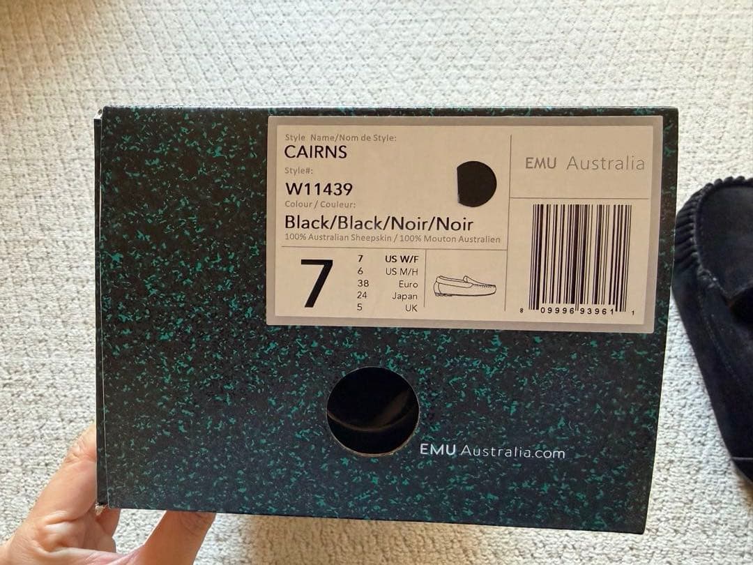 新品　EMU Australia エミュ Cairns ケアンズ　モカシン