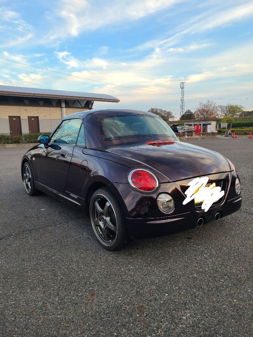 ダイハツ l880kコペン テールメッキリング 2個セット