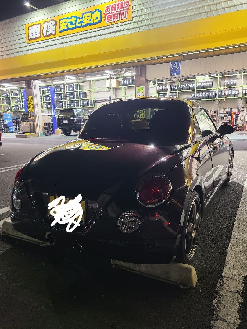 ダイハツ l880kコペン テールメッキリング 2個セット