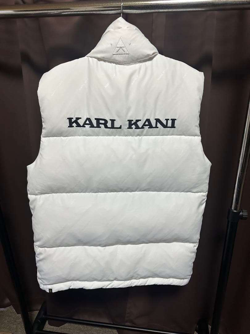 ☆新品、未使用品☆KARL KANI ダウンベスト ホワイト☆タグ付き