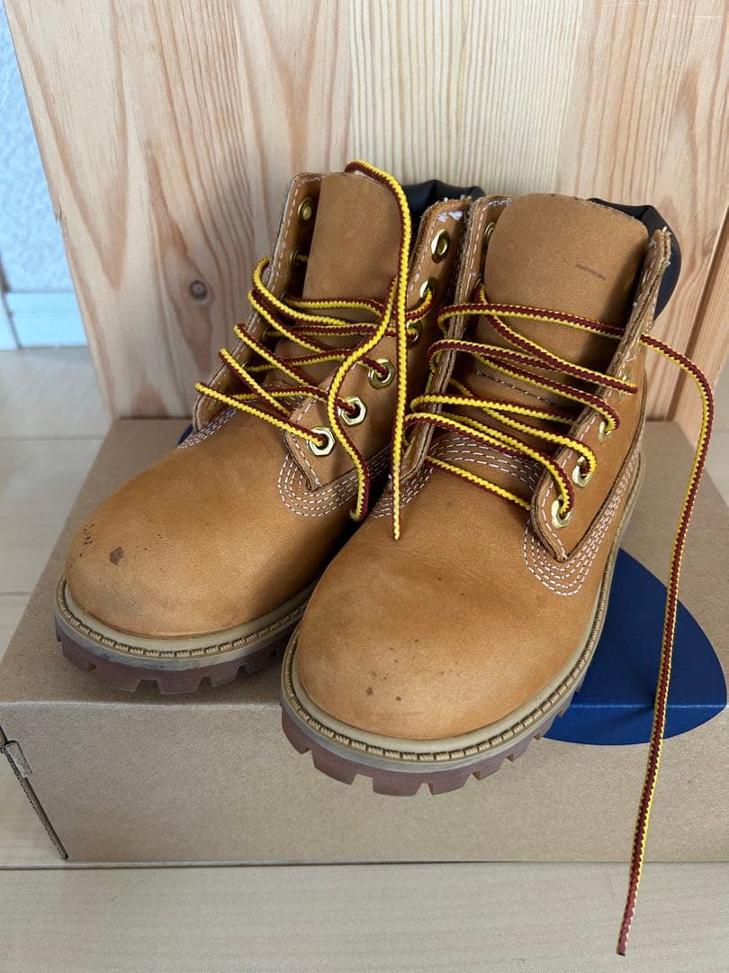 Timberland キッズ ブーツ ブラウン 17cm 1度着用