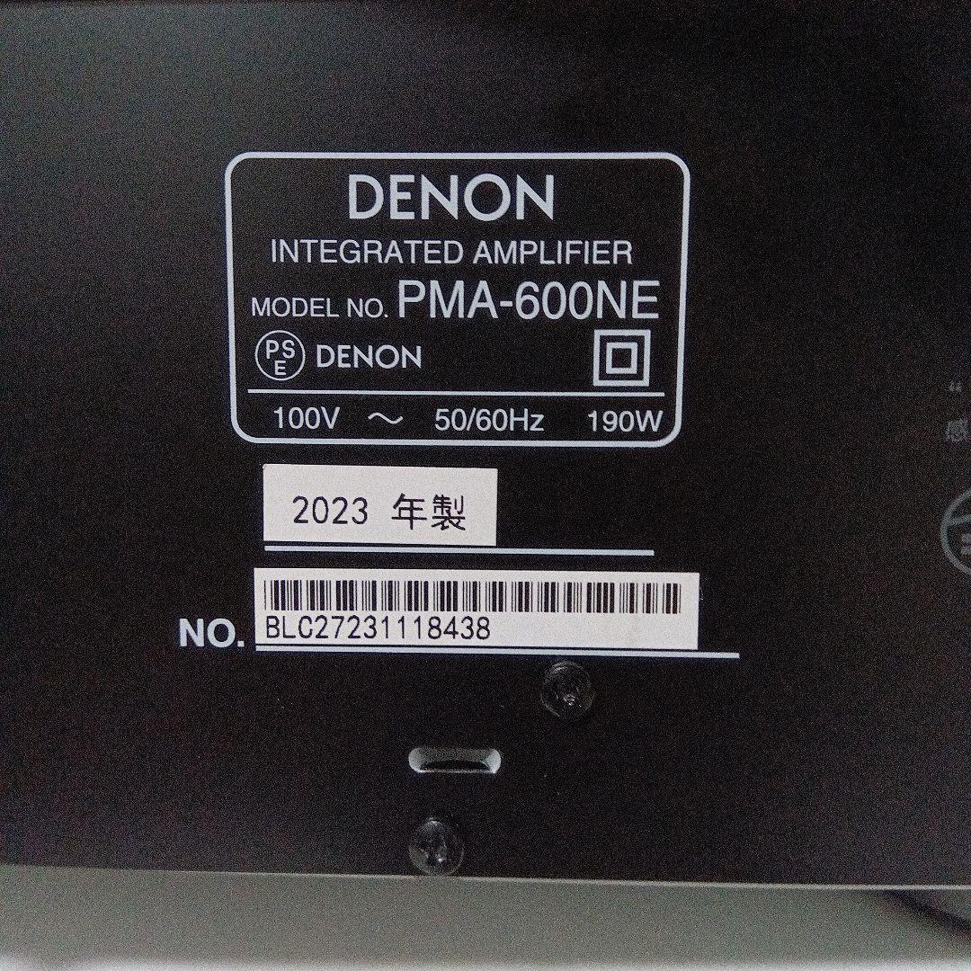DENON デノン PMA-600NE プリメインアンプ