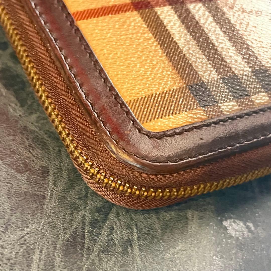 BURBERRY バーバリー　長財布　ノバチェック　シャドーホース