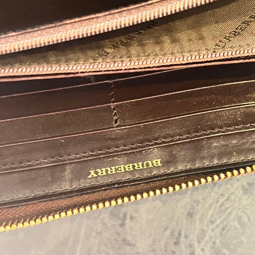 BURBERRY バーバリー　長財布　ノバチェック　シャドーホース