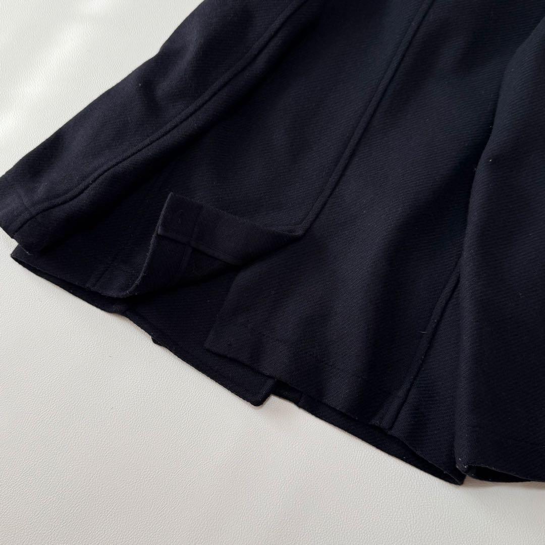 人気 MHL. マーガレットハウエル イギリス製 ウールPコート チェック裏地