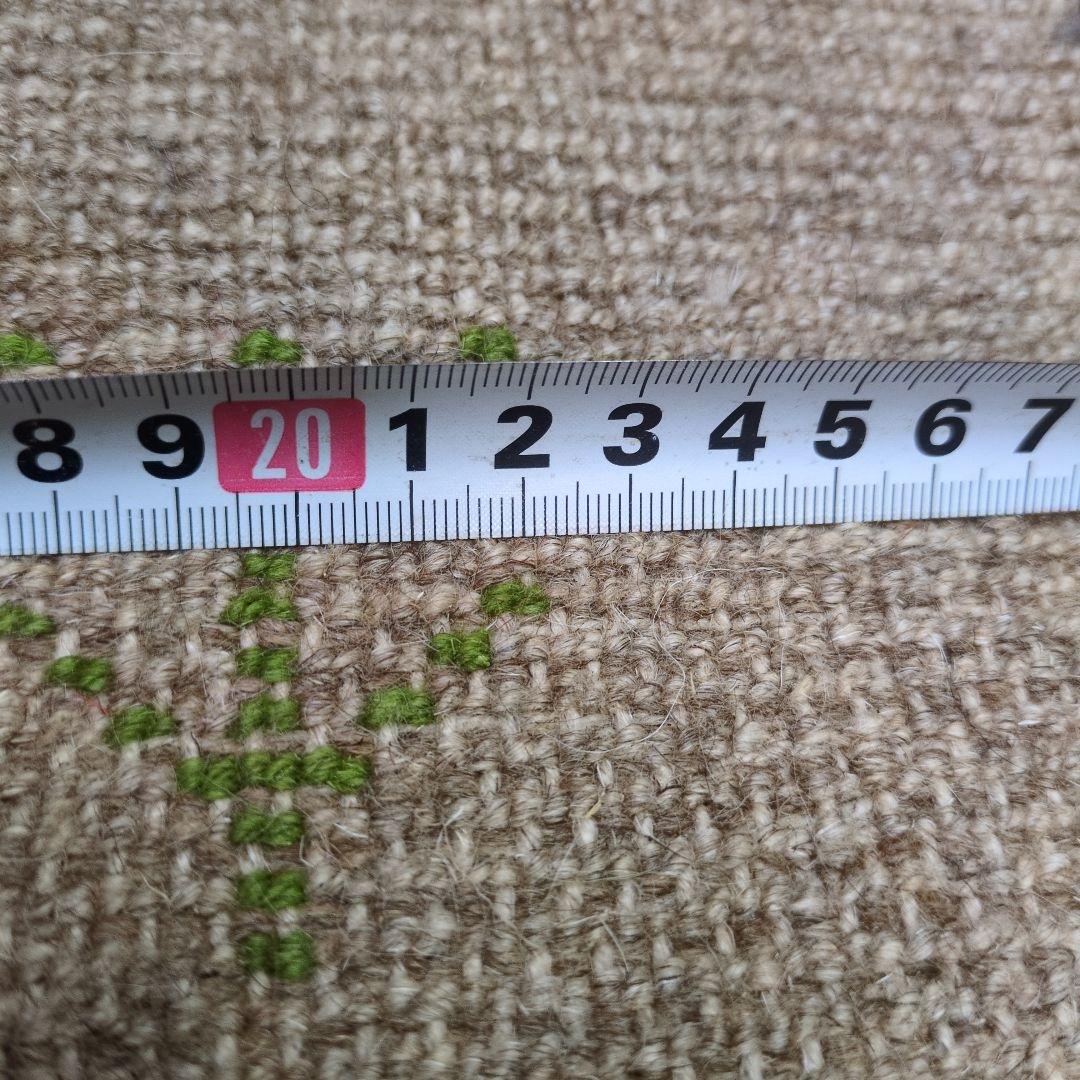 Summer SALE ペルシャ絨毯　ギャッベ　新品 88x60 cm