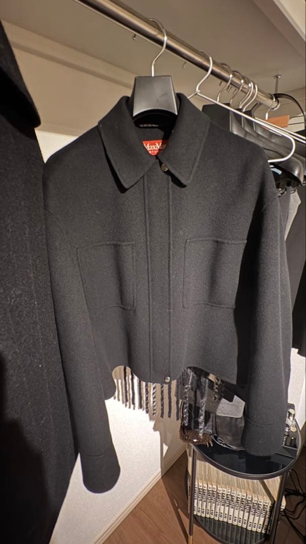 MAX MARA ブラック Madison ジャケット