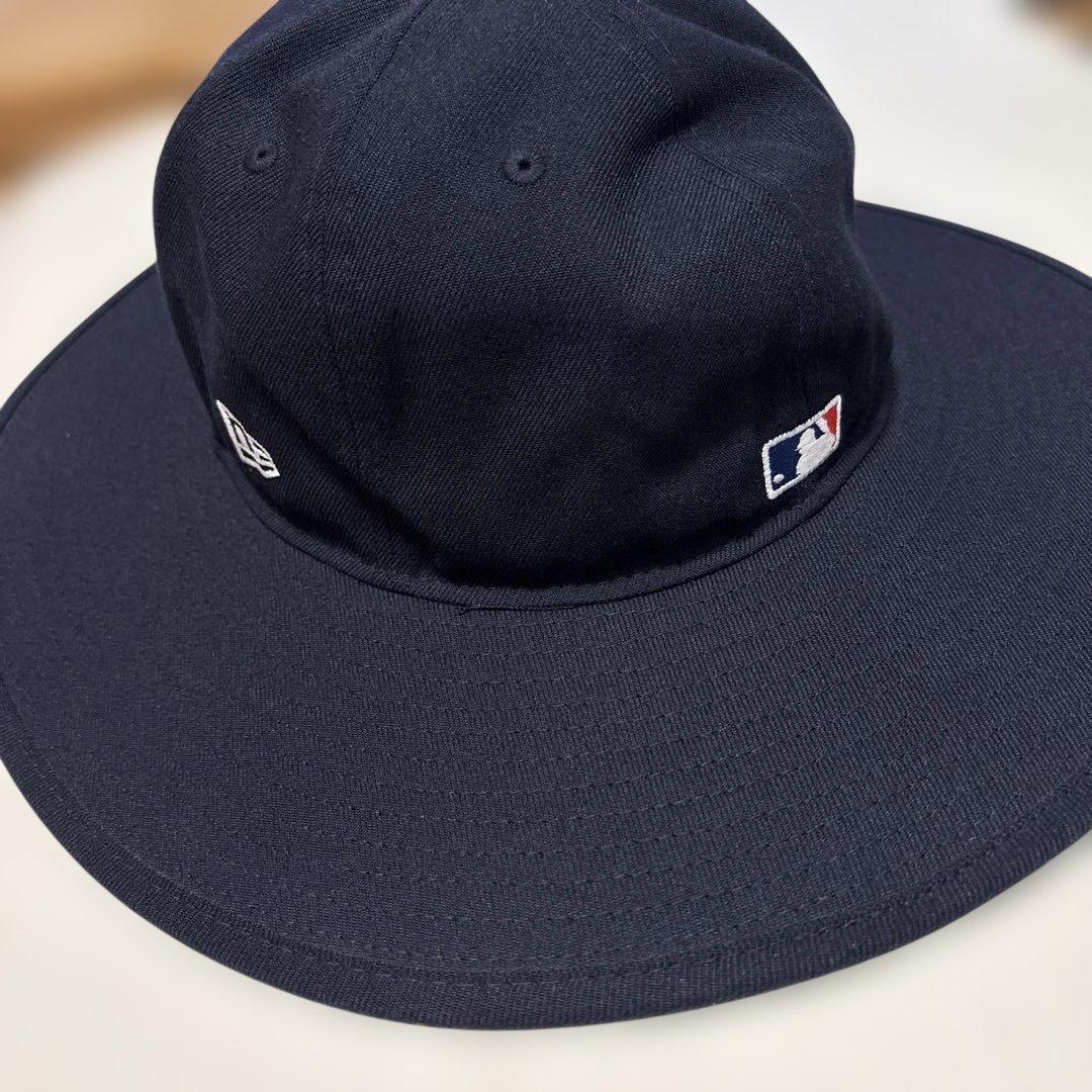 ロングブリムハット ロサンゼルス ドジャースカスタム　ネイビー