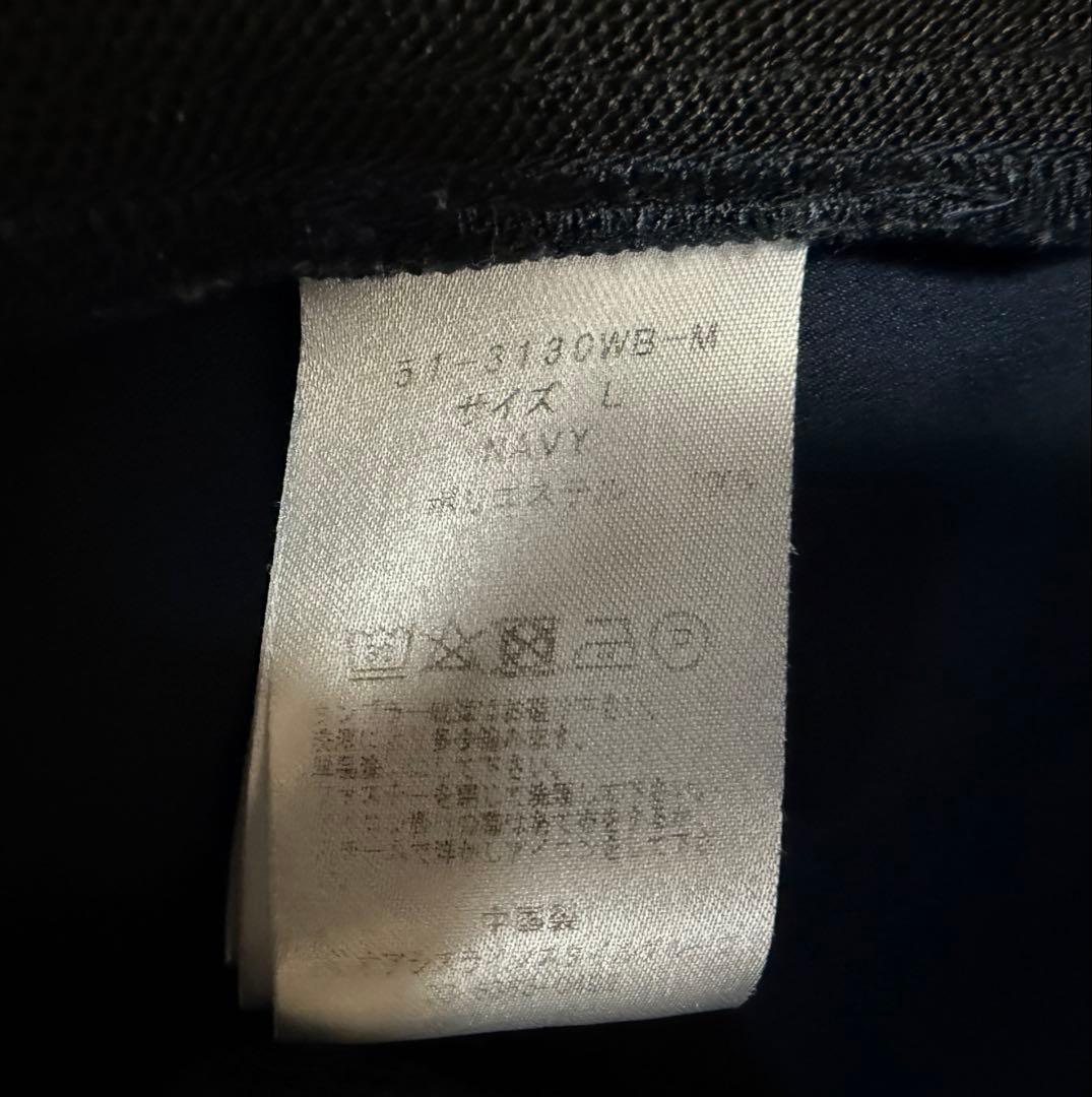 WWS ワークウェアスーツ ネイビーセットアップ Lサイズ＆シャツLLサイズ