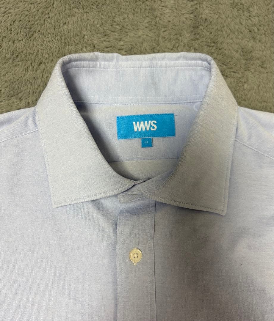 WWS ワークウェアスーツ ネイビーセットアップ Lサイズ＆シャツLLサイズ