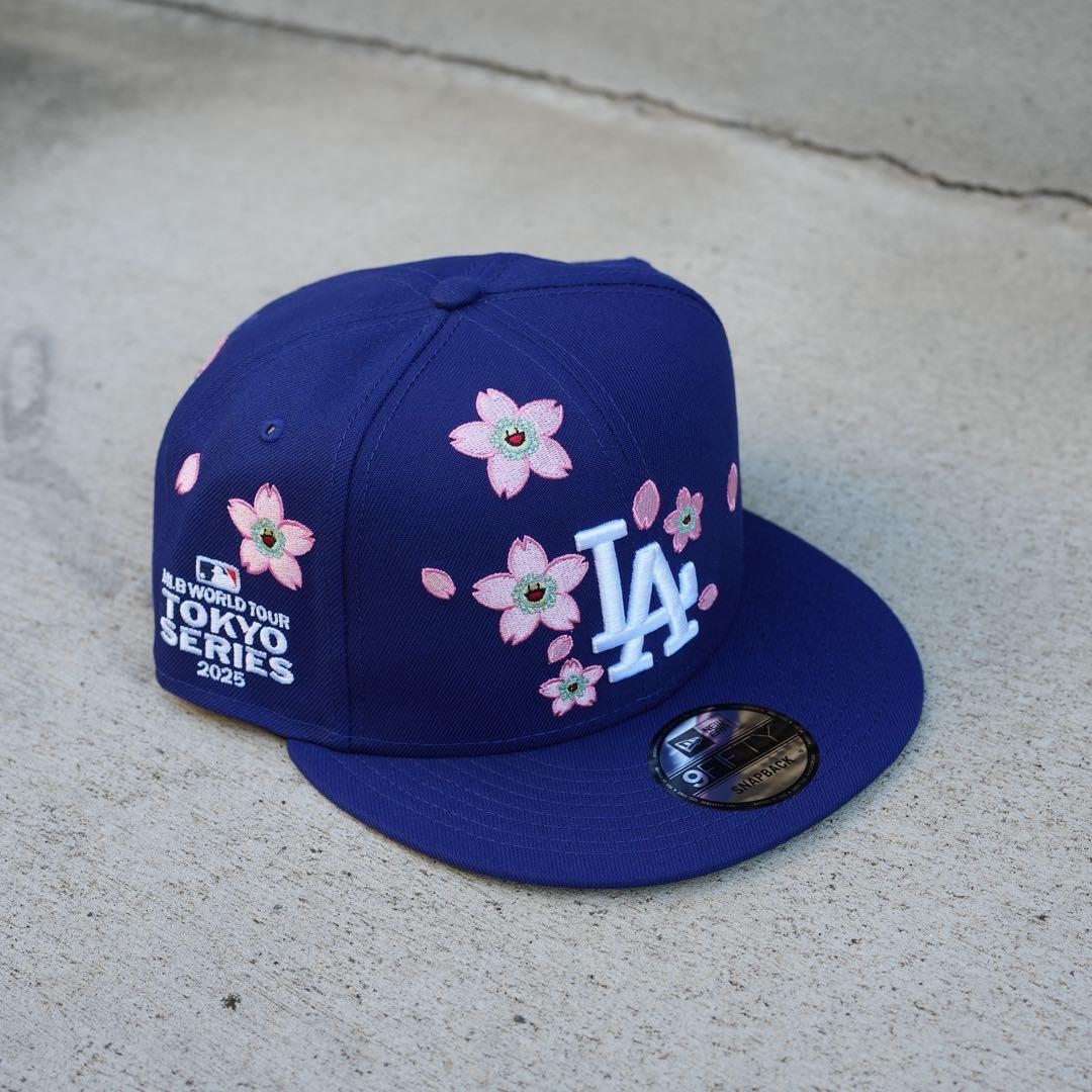 新品未使用ニューエラ ドジャース キャップ9FIFTY TM/KK村上隆　青