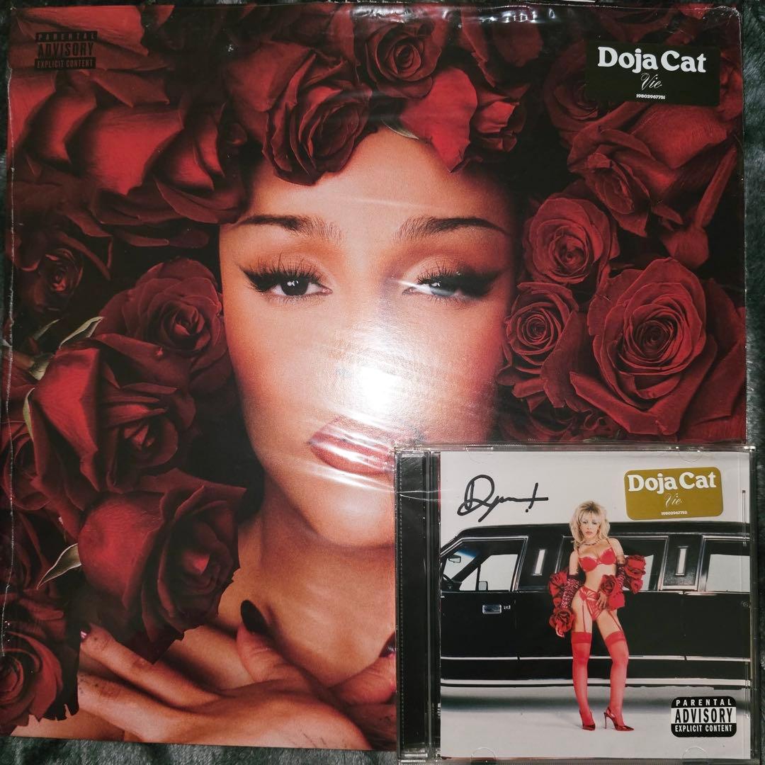 Doja Cat Vie レコード CD サインカード付き