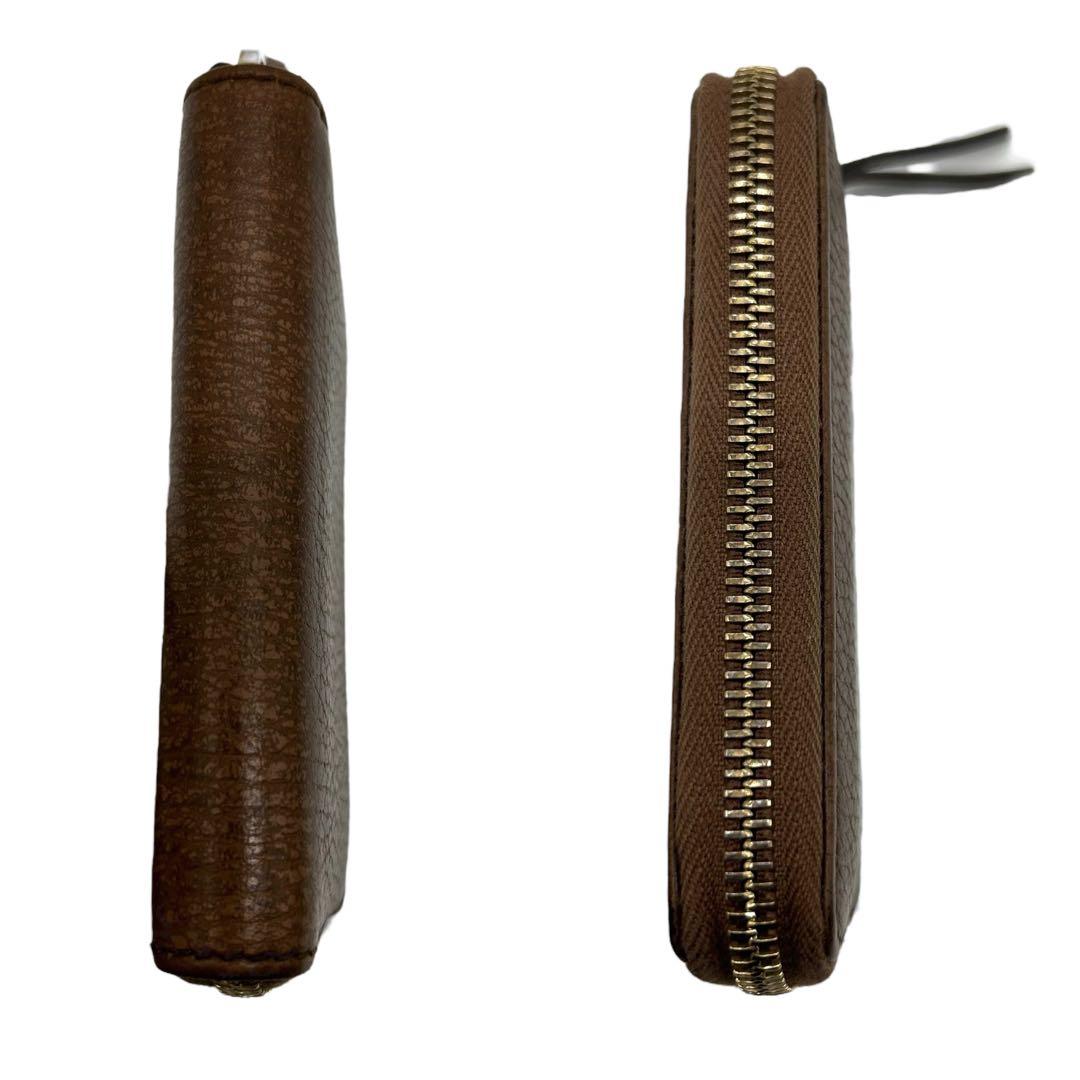 良品 1599 GUCCI ケース スウィング ヴィンテージ ブラウン