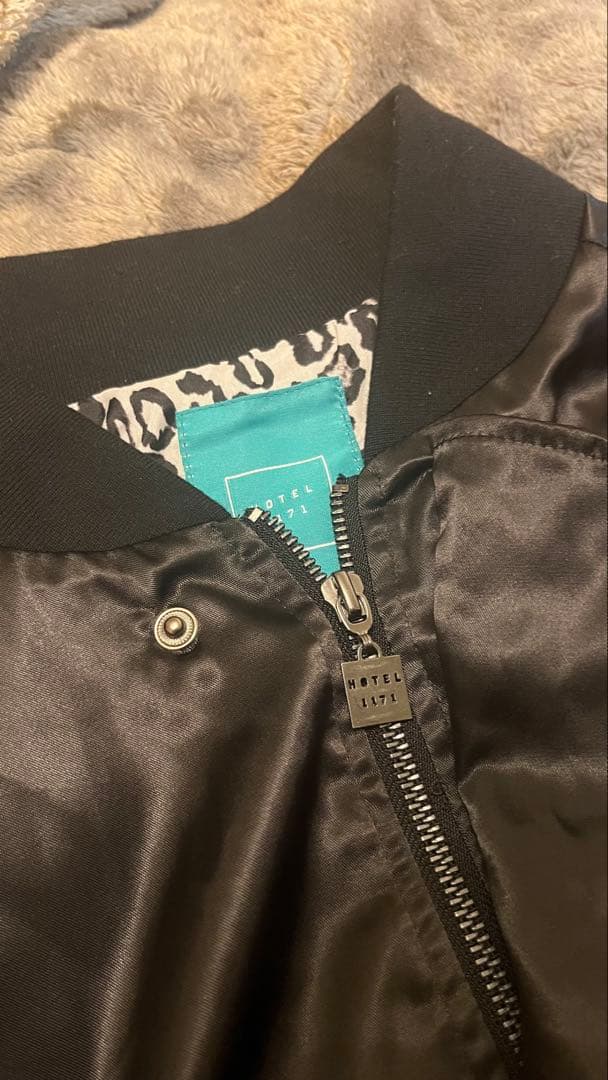 ロンハーマン HOTEL1171 レオパード サテンブルゾン ジャケット　新品