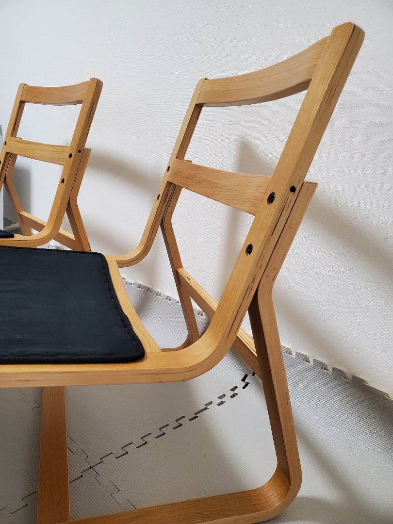 無印良品　リビングでもダイニングでもつかえるソファチェア