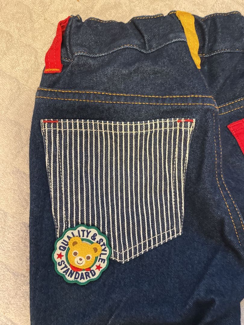 【新品未使用】ミキハウス ベースボール パンツ 120cm