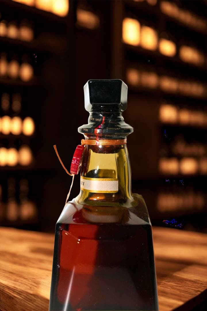 サントリーウイスキー ローヤル12年 箱付き　レトロボトル