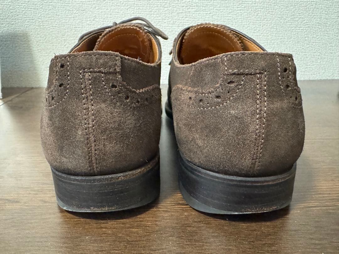 【定価41,800円】ユニオンインペリアル 別注 スウェードウイングチップ