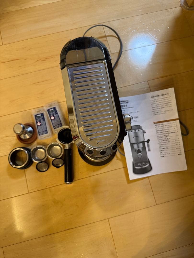 【専用出品】デロンギエスプレッソ・カプチーノメーカー ブラック EC680BK