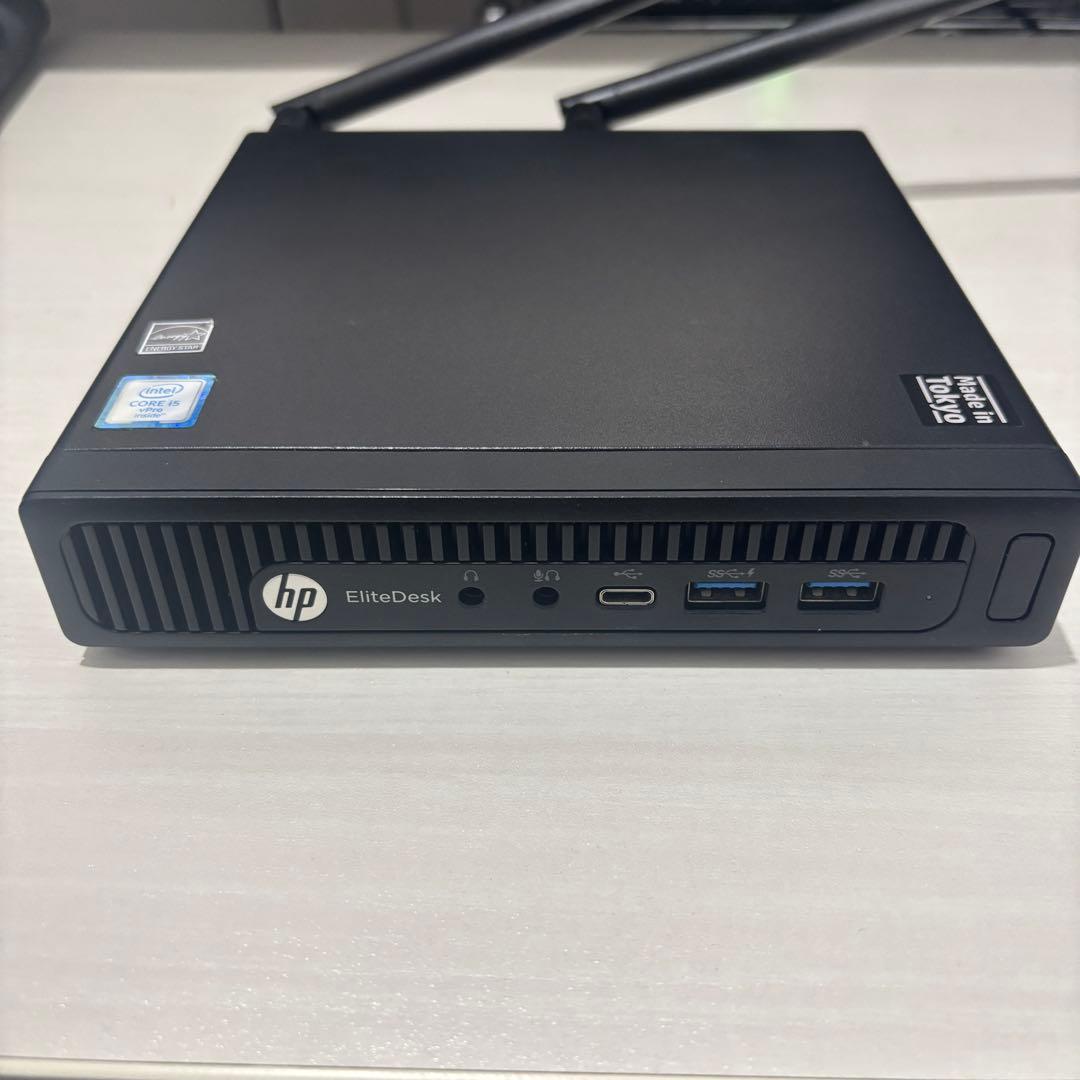 ミニPC hp EliteDesk 800 G2