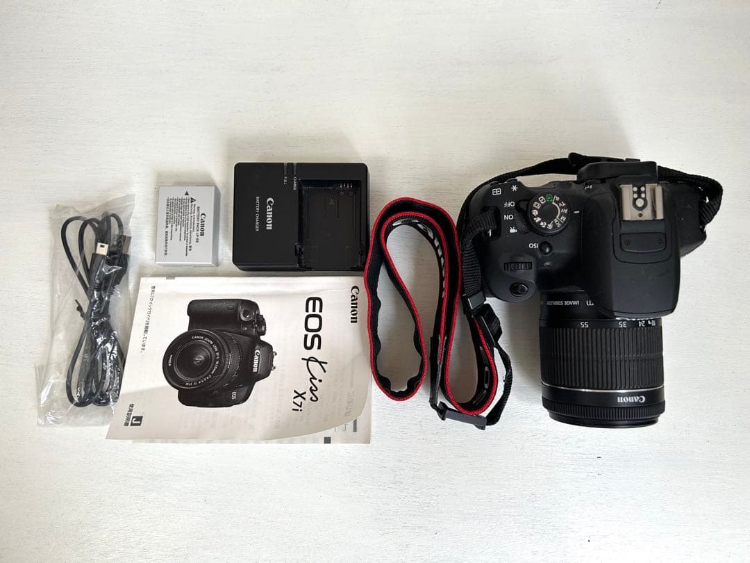 Canon EOS Kiss X7i 動作良好 ※レンズキャップなし