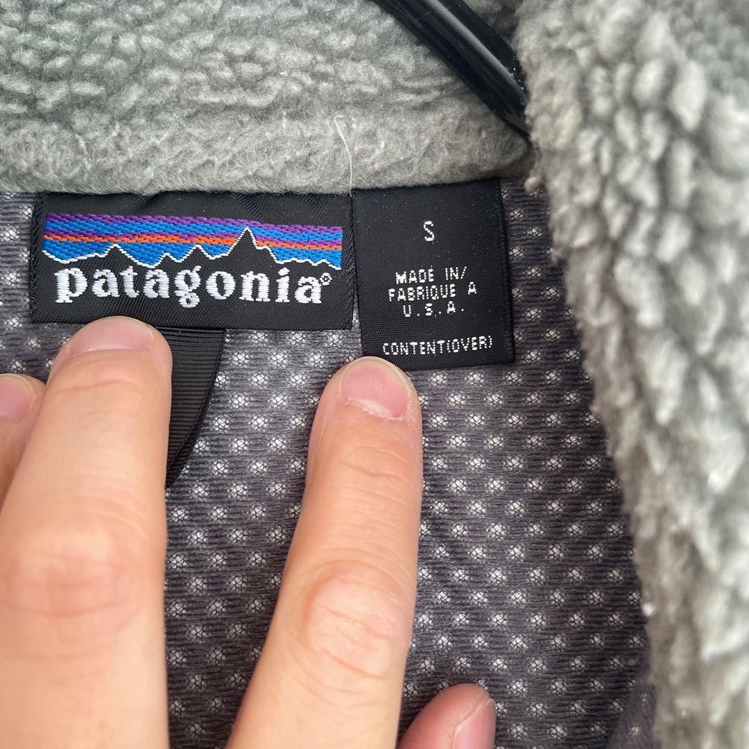 USA製　patagonia レトロx ベスト　フリース　カーキ　グリーン　S