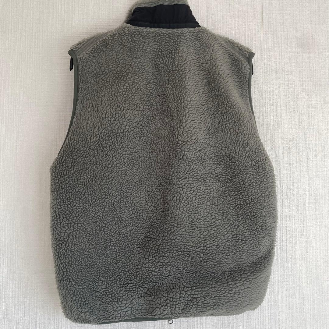 USA製　patagonia レトロx ベスト　フリース　カーキ　グリーン　S