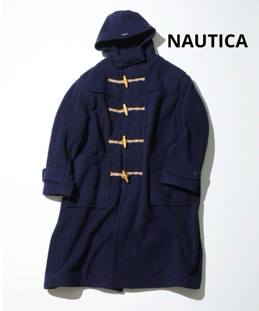 ノーティカ NAUTICA Boa Fleece Duffle Coatネイビー