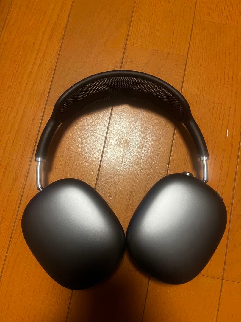[美品] AirPods Max スペースグレー　ヘッドホン 本体 元箱付き