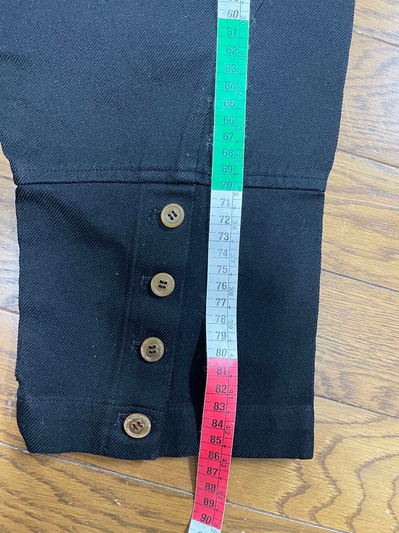 ローブドシャンブル コムデギャルソン 後染めパンツ