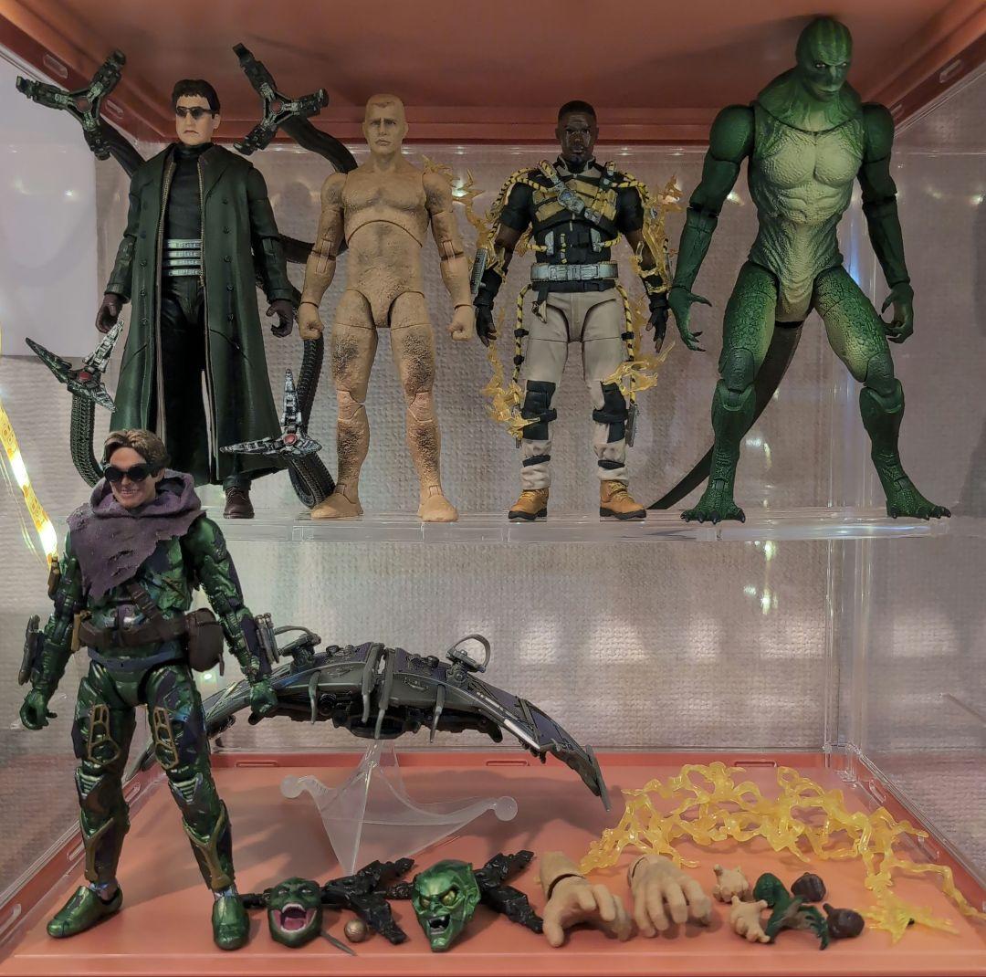 マーベルレジェンド　ヴィラン　5体セット　スパイダーマン　ノーウェイホーム