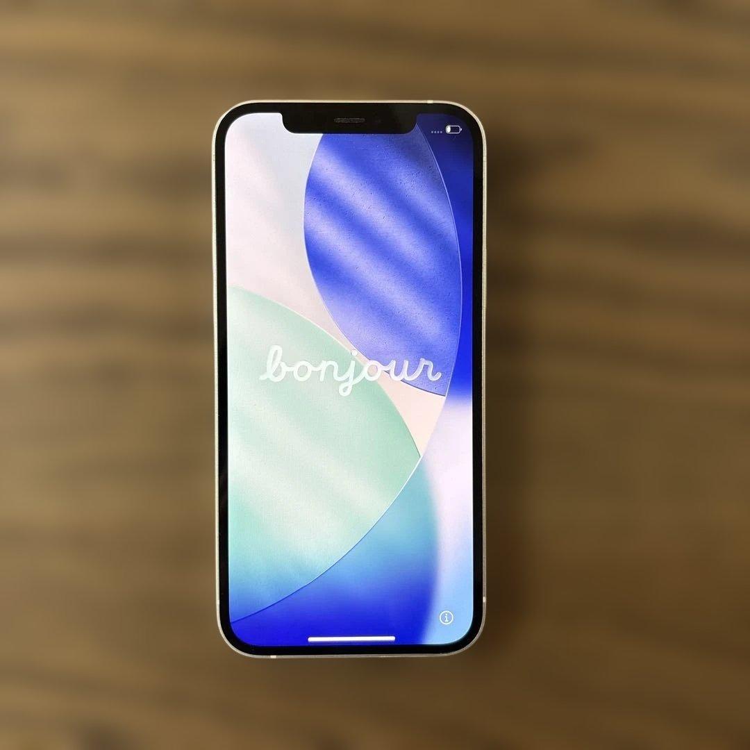 iphone12 本体 ホワイト64GB 箱ケーブル付き SIMフリー