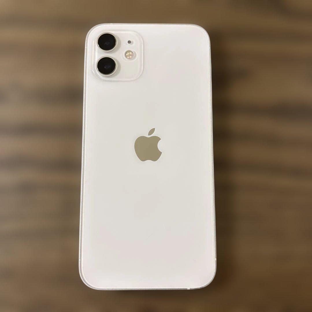 iphone12 本体 ホワイト64GB 箱ケーブル付き SIMフリー