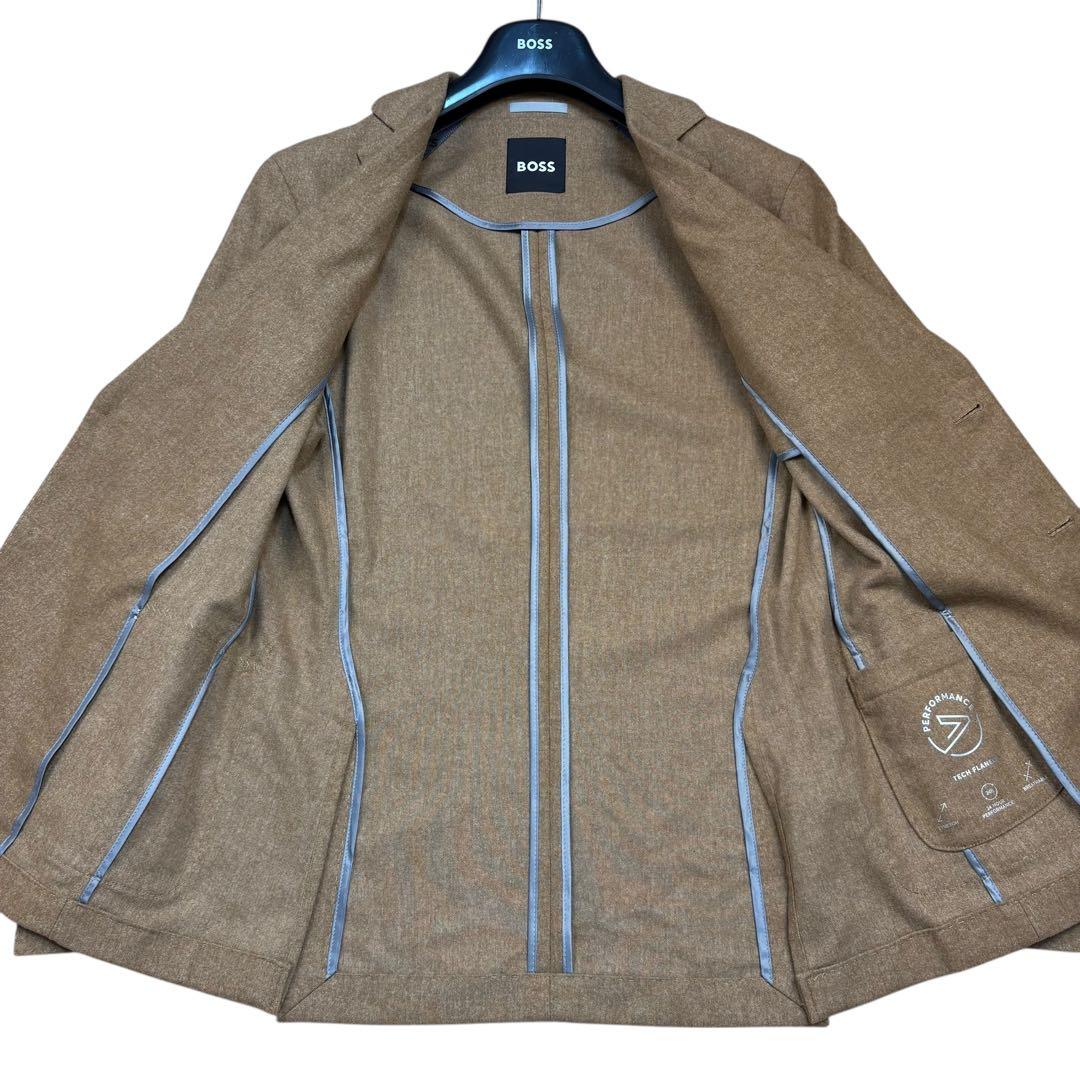 極美品 ヒューゴボス 現行 PERFORMANCE セットアップ スーツ