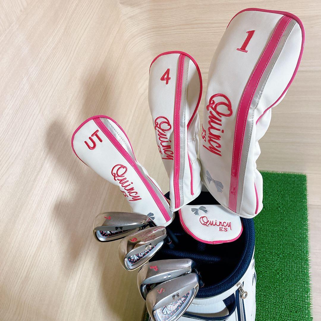 クインシー Quincy ES レディース右利き ゴルフクラブセット L つるや