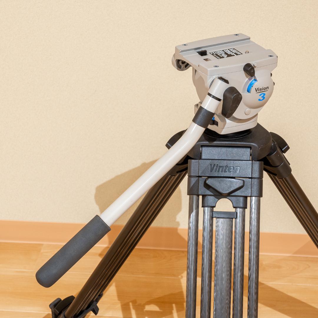 Vinten ヴィンテン Vision3 業務用 カメラ 三脚 カーボン