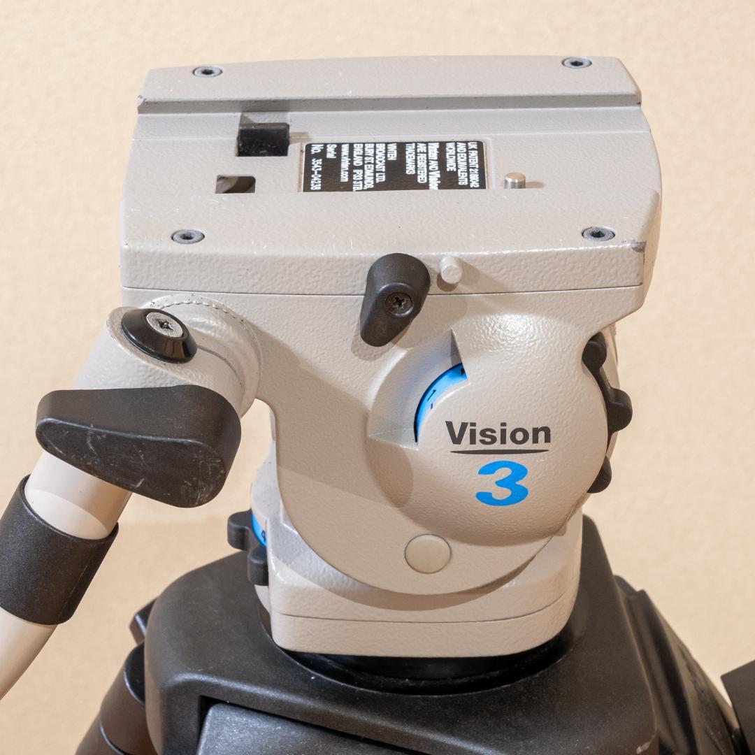 Vinten ヴィンテン Vision3 業務用 カメラ 三脚 カーボン
