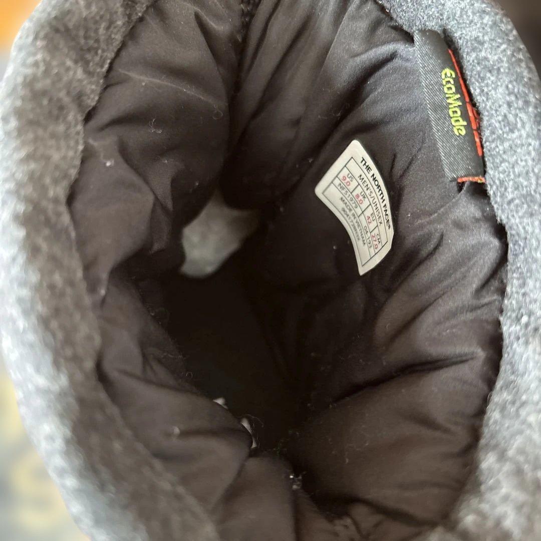 ザ・ノースフェイス ヌプシ ブーティウールV ショート スノーブーツ チャコール