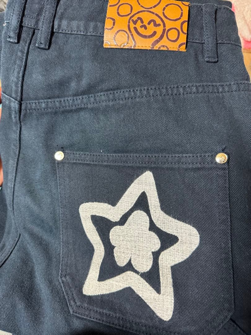 starteam スターチーム double knee デニム ネイビー 32