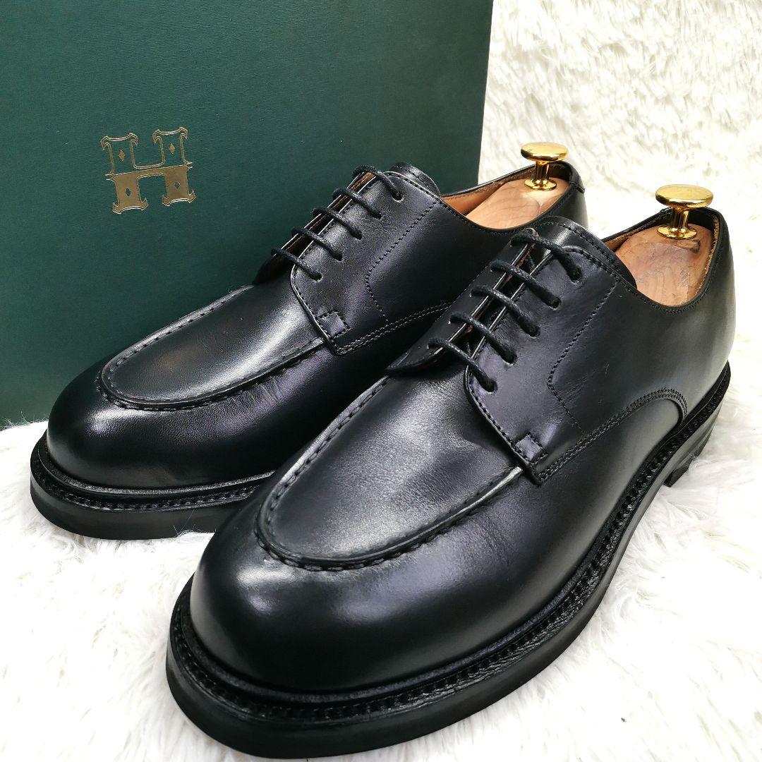 【極美品】HARROGATE　EDGEWARE　 Uチップ　UK6.5　25cm