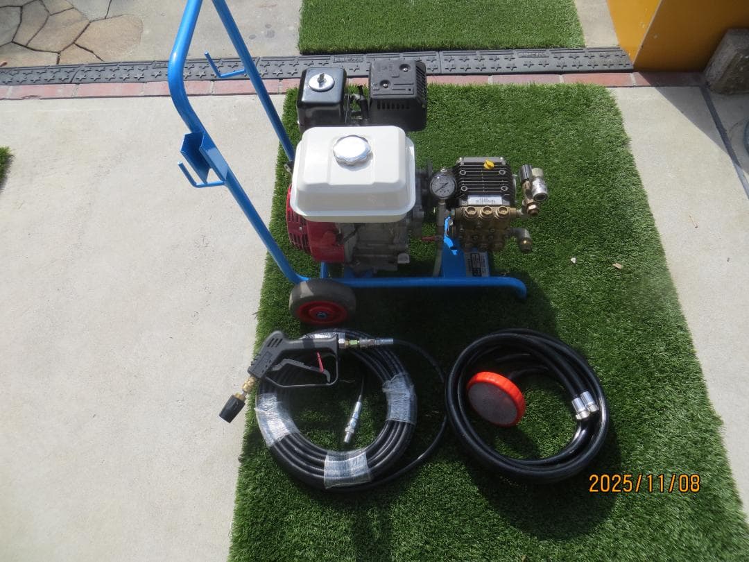 エンジン高圧洗浄機フルテックTD160