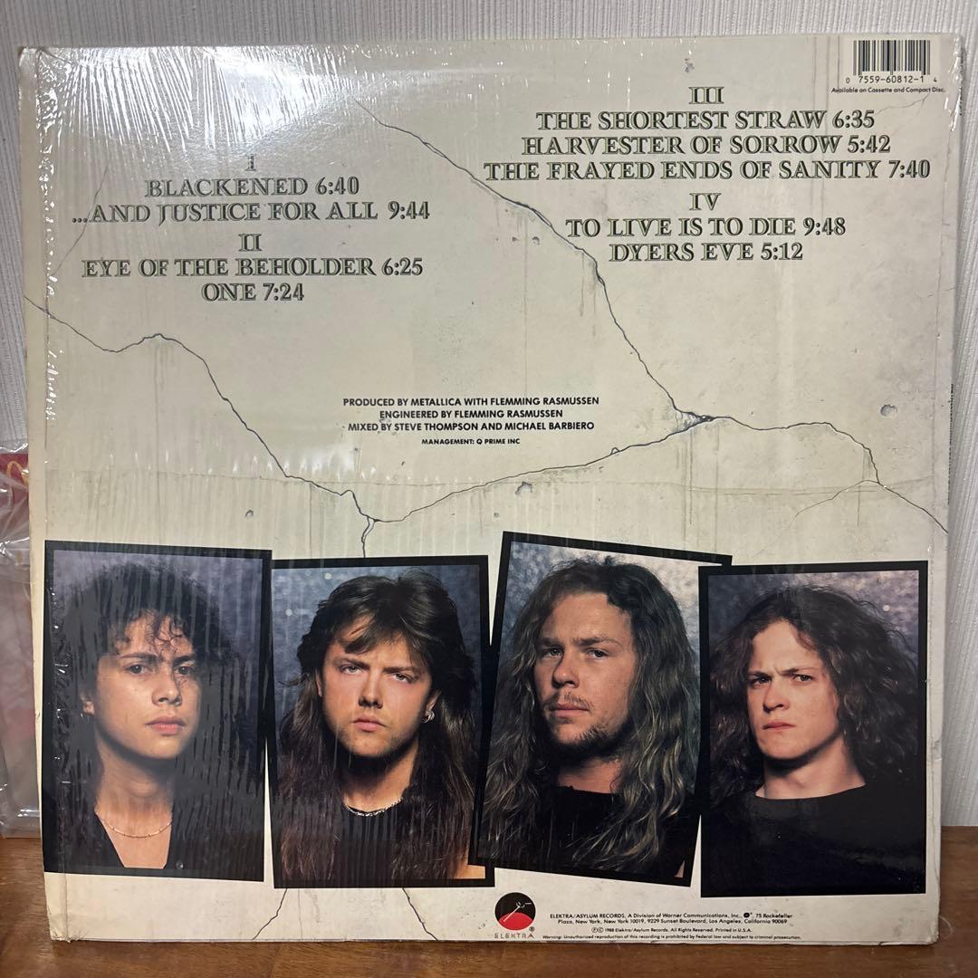 llica ...And Justice for All レコード