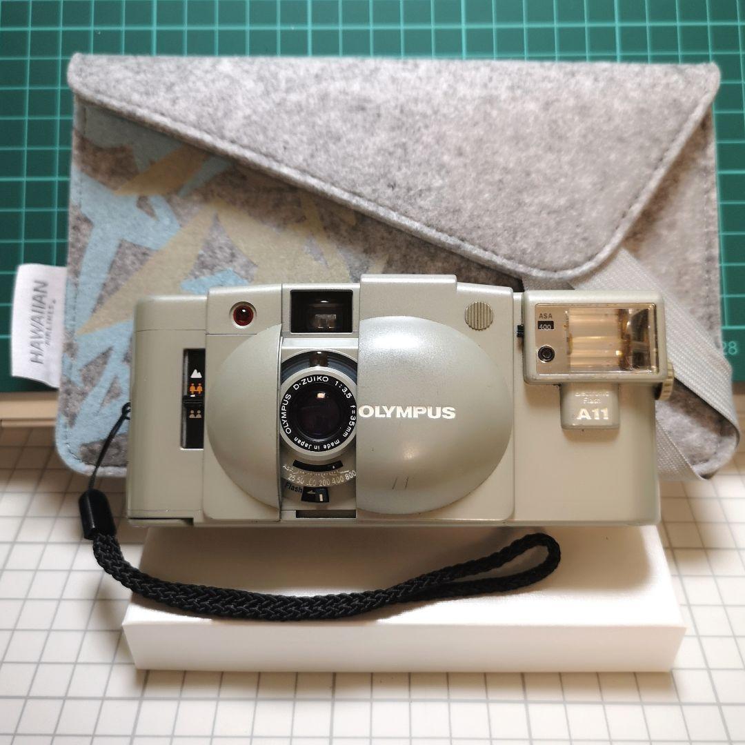 オリンパス ＸＡ２ ＋ Ａ１１ アーバンホワイト 完動品