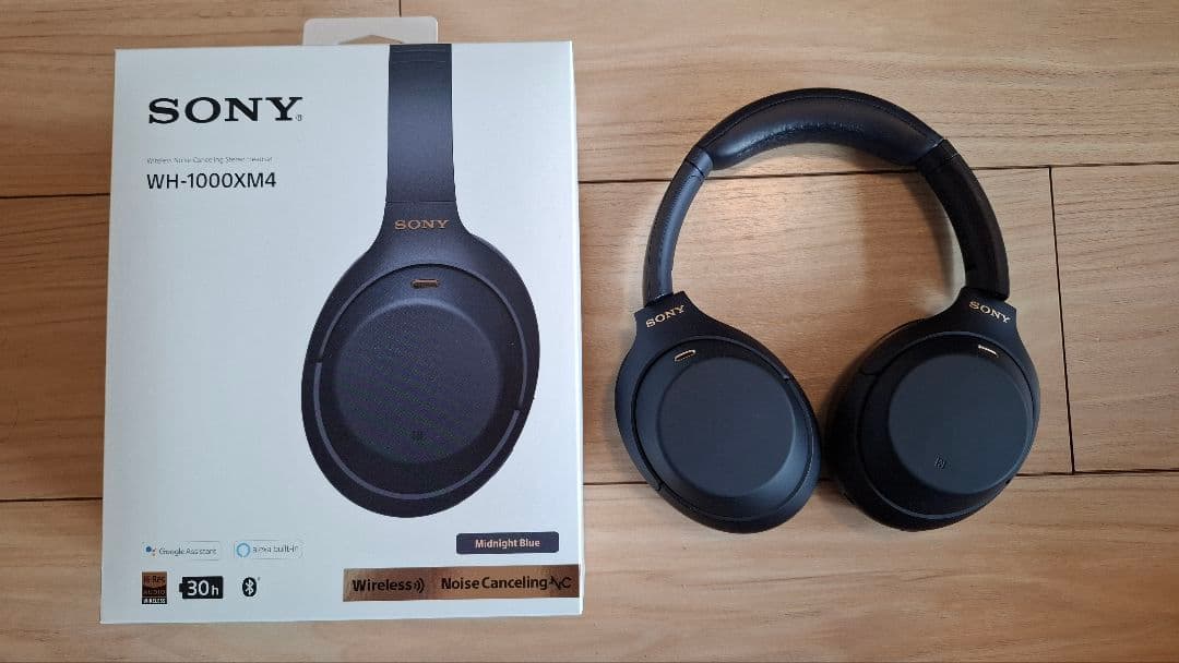 SONY WH-1000XM4 ヘッドホン ミッドナイトブルー(限定カラー)