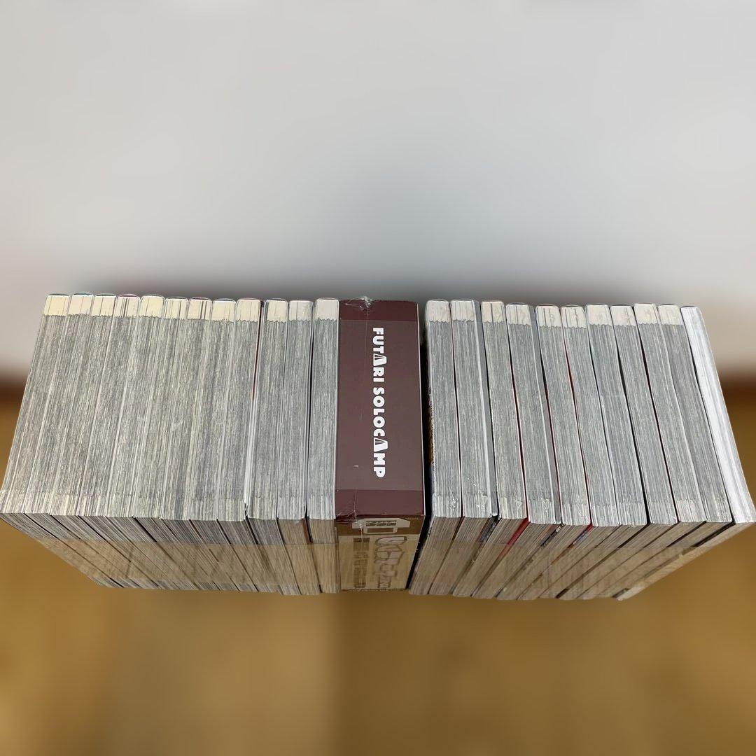 ふたりソロキャンプ　全22巻＋キャンプギア図鑑＋付録つき