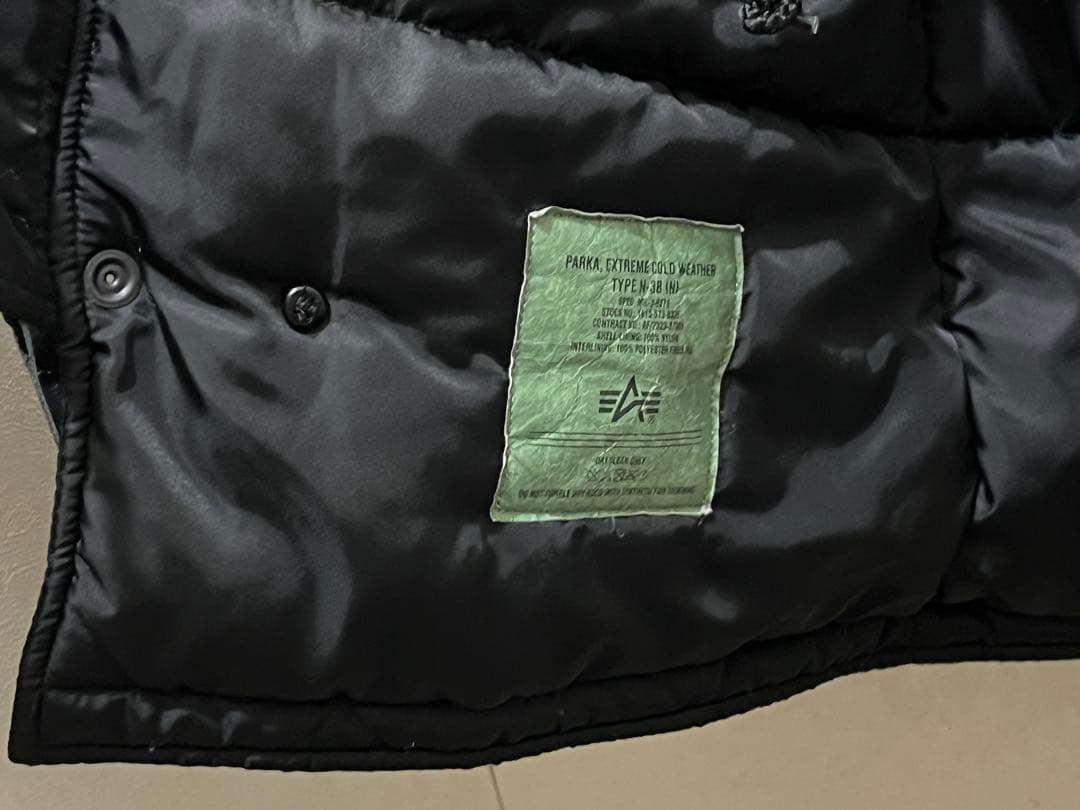 ★全国送料無料★【美品】ALPHA INDUSTRIES N-3B サイズM