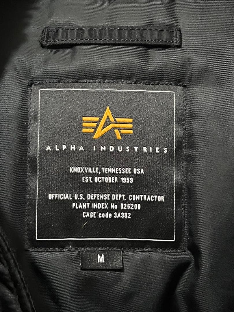 ★全国送料無料★【美品】ALPHA INDUSTRIES N-3B サイズM