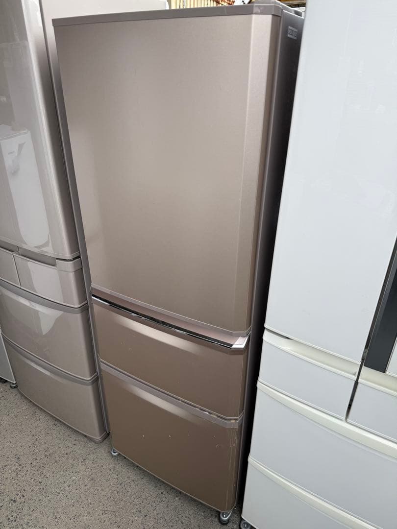 2018年式 335L 三菱 冷蔵庫 MR-C34C-P