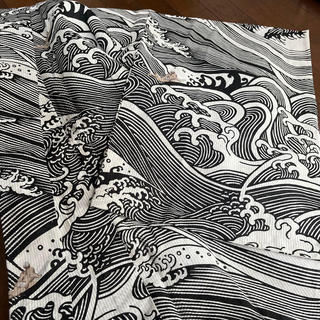 仕立て浴衣　着丈165裄丈66