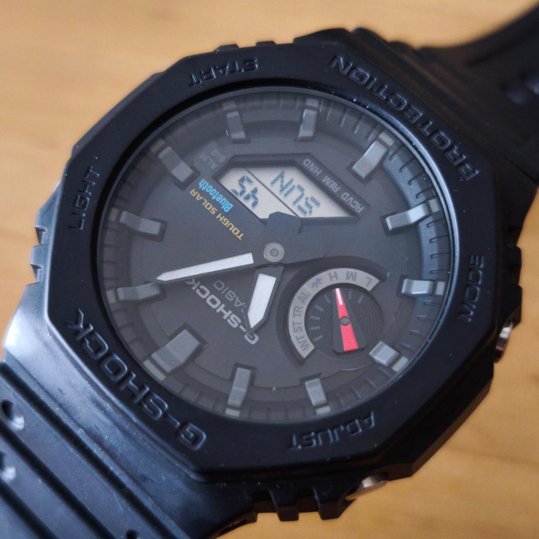 CASIO G-SHOCK GA-B2100-1AJF Bluetoothソーラ